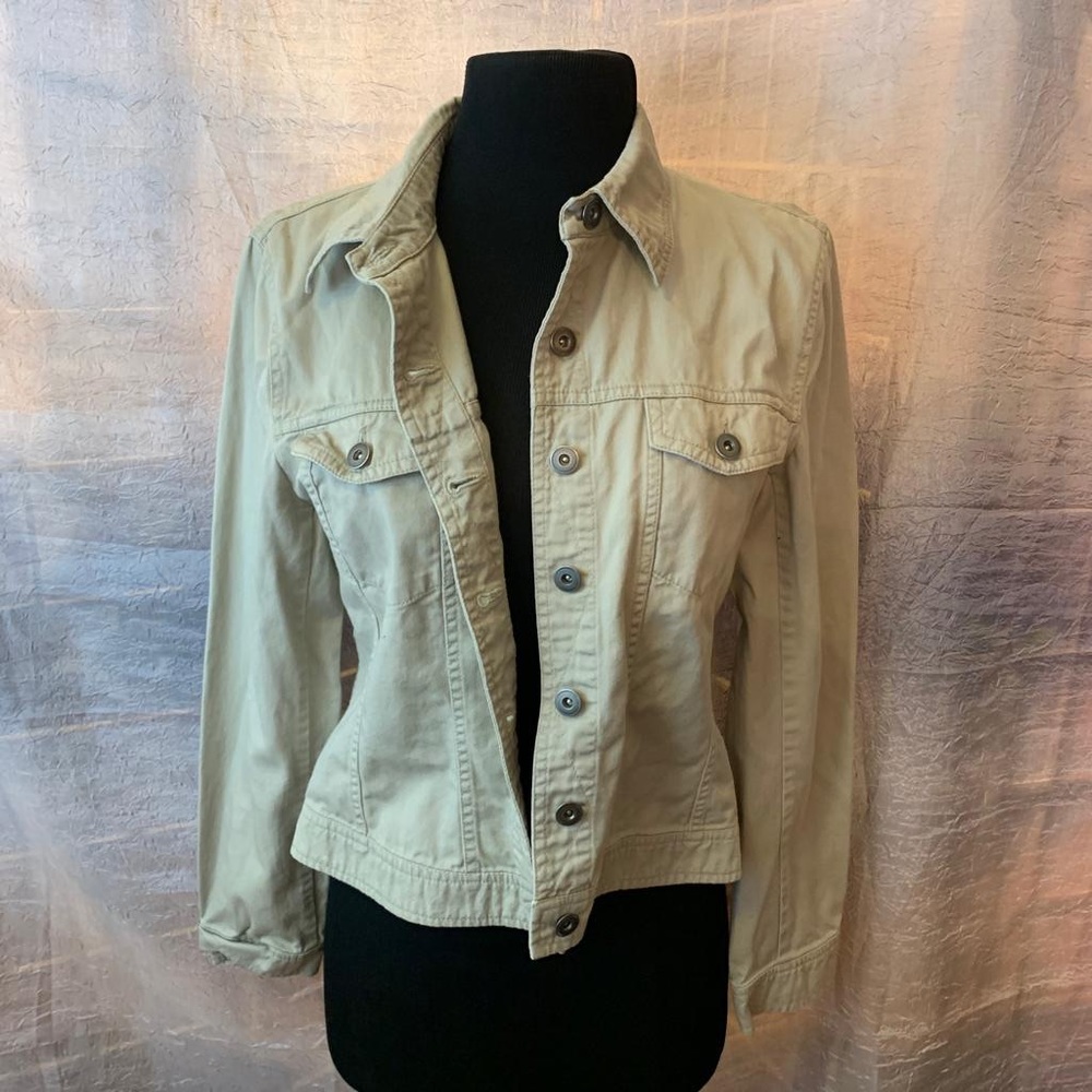 Hennes Collection lightweight khaki jacket‎